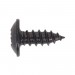 Sealey Self Tapping Screw 3.5 x 10mm Flanged Head Black Pozi BS 4174 Pack of 100