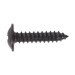 Sealey Self Tapping Screw 4.2 x 19mm Flanged Head Black Pozi BS 4174 Pack of 100