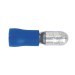 Sealey Bullet Terminal 5mm Male Blue Pack of 100