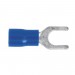 Sealey Easy-Entry Fork Terminal 5.3mm (2BA) Blue Pack of 100
