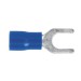 Sealey Easy-Entry Fork Terminal 5.3mm (2BA) Blue Pack of 100