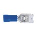 Sealey Piggy-Back Terminal 6.3mm Blue Pack of 100