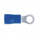Sealey Easy-Entry Ring Terminal 4.3mm (4BA) Blue Pack of 100