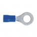 Sealey Easy-Entry Ring Terminal 6.4mm (1/4\") Blue Pack of 100