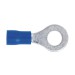 Sealey Easy-Entry Ring Terminal 6.4mm (1/4\") Blue Pack of 100