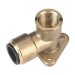 Sealey 15mm x 1/2BSP Brass Wingback Elbow