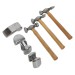 Sealey Panel Beating Set 7pc Drop Forged Hickory Shafts