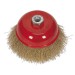 Sealey Brassed Steel Cup Brush 125mm M14