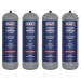 Sealey 1.3kg Disposable Carbon Dioxide Gas Cylinder - Pack of 4