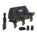 Sealey 4 x 10.8V SV10.8 Series Cordless Combo Kit - 2 Batteries & Euro Plug