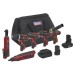 Sealey CP1200 Series 6 x 12V Cordless Power Tool Combo Kit