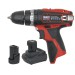 Sealey 12V Hammer Drill/Driver Kit - 2 Batteries