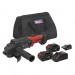 Sealey Cordless Angle Grinder Kit 115mm 20V - 2 Batteries