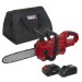 Sealey Cordless Chainsaw 25cm 20V Kit 4Ah
