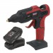Sealey Cordless Glue Gun Kit 20V 2Ah