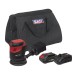 Sealey Cordless Orbital Palm Sander Kit 125mm 20V 2Ah