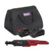 Sealey Cordless Ratchet Wrench Kit  3/8\"Sq Drive 60Nm 20V 4Ah