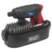 Cordless Lithium-ion Screwdriver Set 46pc 3.6V