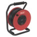 Cable Reel 50mtr 4 x 230V 2.5mm Heavy-Duty Thermal Trip
