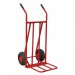Sealey Sack Truck with Pneumatic Tyres 150kg Foldable Toe