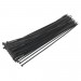 Sealey Cable Ties 380 x 4.8mm Black Pack of 100