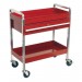 Sealey Trolley 2-Level Extra Heavy-Duty with Lockable Drawer