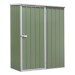 Sealey Dellonda Galvanized Steel Garden/Outdoor/Storage Shed, 1.5 x 0.8 x 1.9m, Pent Style Roof - Green