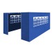 Sealey Dellonda Premium Side Walls/Doors/Windows for Gazebo/Marquee, Fits 3 x 4.5m Models - Blue