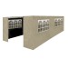Sealey Dellonda Premium Side Walls/Doors/Windows for Gazebo/Marquee, Fits 3 x 6m Models - Beige