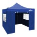 Sealey Dellonda Premium 3x3m Pop-Up Gazebo & Side Walls, PVC Coated, Water Resistant Fabric with Carry Bag, Rope, Stakes