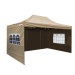 Sealey Dellonda Premium 3x4.5m Pop-Up Gazebo & Side Walls, PVC Coated, Water Resistant Fabric with Carry Bag, Rope, Stak