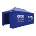 Sealey Dellonda Premium 3x6m Pop-Up Gazebo & Side Walls, PVC Coated, Water Resistant Fabric with Carry Bag, Rope, Stakes