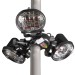 Sealey Dellonda Folding Parasol/Gazebo/Patio Outdoor Infrared Heater, Three Panels, Extra Long 5M Cable, 1350W - DG177