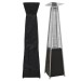 Sealey Dellonda Pyramid Gas Patio Heater 13kW for Commercial & Domestic Use, Supplied with Cover, Black