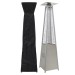 Sealey Dellonda Pyramid Gas Patio Heater 13kW for Commercial & Domestic Use, Stainless Steel, Supplied with Cover