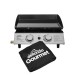 Sealey Dellonda 2 Burner Portable Gas Plancha 5kW BBQ Griddle, Includes PVC Cover, Stainless Steel