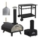 Sealey Dellonda Portable Wood-Fired Pizza Oven with Cover/Carry Bag and Trolley