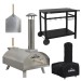 Sealey Dellonda Portable Wood-Fired Stainless Steel Pizza Oven with Cover/Carry Bag and Trolley