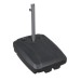 Sealey Dellonda 60L Fillable Parasol Base with Wheels and Cross Base, Water or Sand Filled