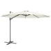 Sealey Dellonda 3m Garden/Patio Cantilever Parasol/Umbrella with Crank Handle, 360 Rotation, Tilt and Cover, Cream