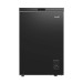 Sealey Baridi Freestanding Chest Freezer, 99L Capacity, -12 to -24C Adjustable Thermostat, Black - DH153