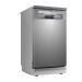 Sealey Baridi Slimline Freestanding Dishwasher, 45cm Wide with 10 Place Settings, 8 Programs & 5 Functions, LED Display,