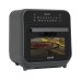Sealey Baridi Steam Air Fryer Oven, Self-Cleaning, 8 Preset Programs, 1635W, 15L, Black