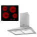 Sealey Baridi 4 Zone Ceramic Hob & Chimney Style Cooker Hood