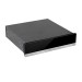 Sealey Baridi 60cm Built-In Warming Drawer, Push-to-Open, Anti-Slip Mat, Black/Stainless Steel