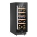 Sealey Baridi 20 Bottle Slim 30cm Built-In Wine Cooler, Touchscreen Controls, Black
