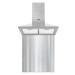 Sealey Baridi 60cm Chimney Style Cooker Hood with Carbon Filters & Splashback, Stainless Steel