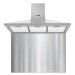 Sealey Baridi 90cm Chimney Style Cooker Hood with Carbon Filters, Stainless Steel