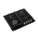 Sealey Baridi Gas Hob with 4 Cooking Zones 60cm - Black