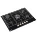 Sealey Baridi Gas Hob with 5 Cooking Zones 70cm - Black